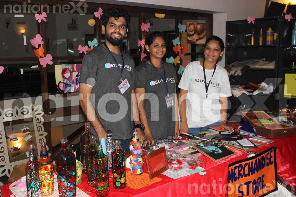 Aditya Bansod, Rasika Manekar, Ria Mohta at Constructivity Blood Donation Camp at Chitnavis Centre, Nagpur