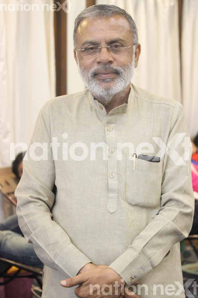 Ghanshyam Mehta at Constructivity Blood Donation Camp at Chitnavis Centre, Nagpur