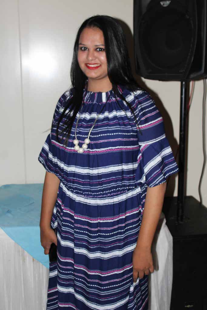 Maitri Jain at Accounting Academy's freshers' party for CS students at Fionaa, Nagpur