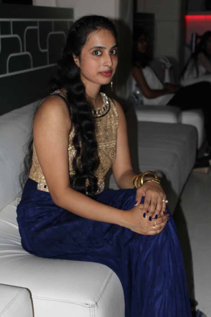 Harshita Khandelwal at Accounting Academy's freshers' party for CS students at Fionaa, Nagpur