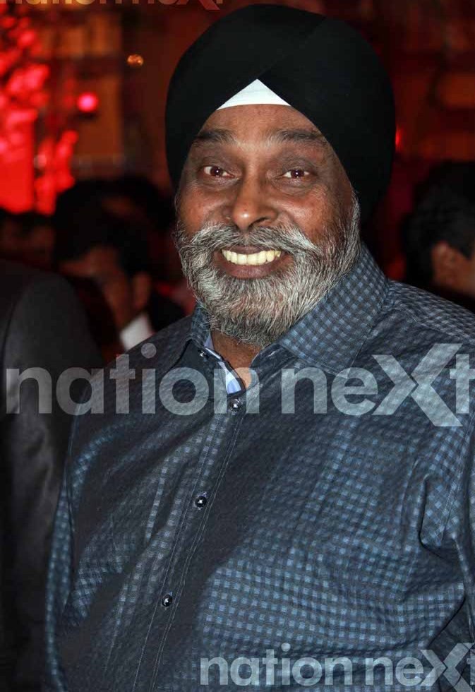 Gopu Vij at Devika and Kunal Shukul's cocktail ceremony at Hotel Centre Point, Nagpur