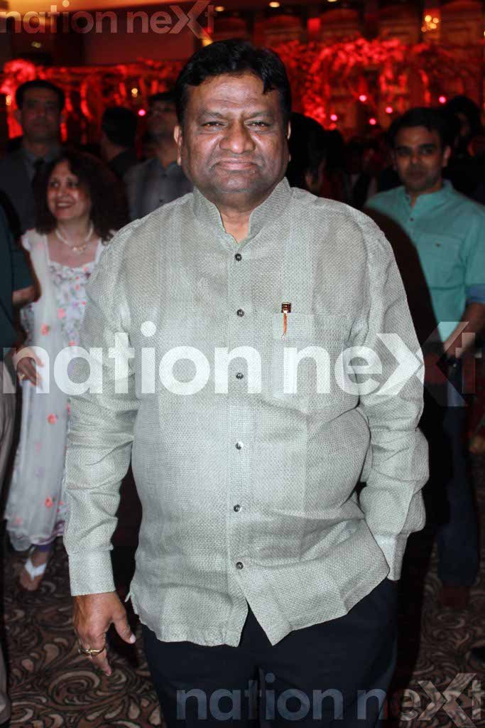 Jaiprakash Gupta at Devika and Kunal Shukul's cocktail ceremony at Hotel Centre Point, Nagpur