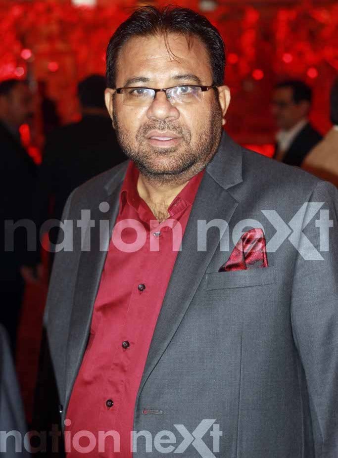 Mahesh Nangia at Devika and Kunal Shukul's cocktail ceremony at Hotel Centre Point, Nagpur