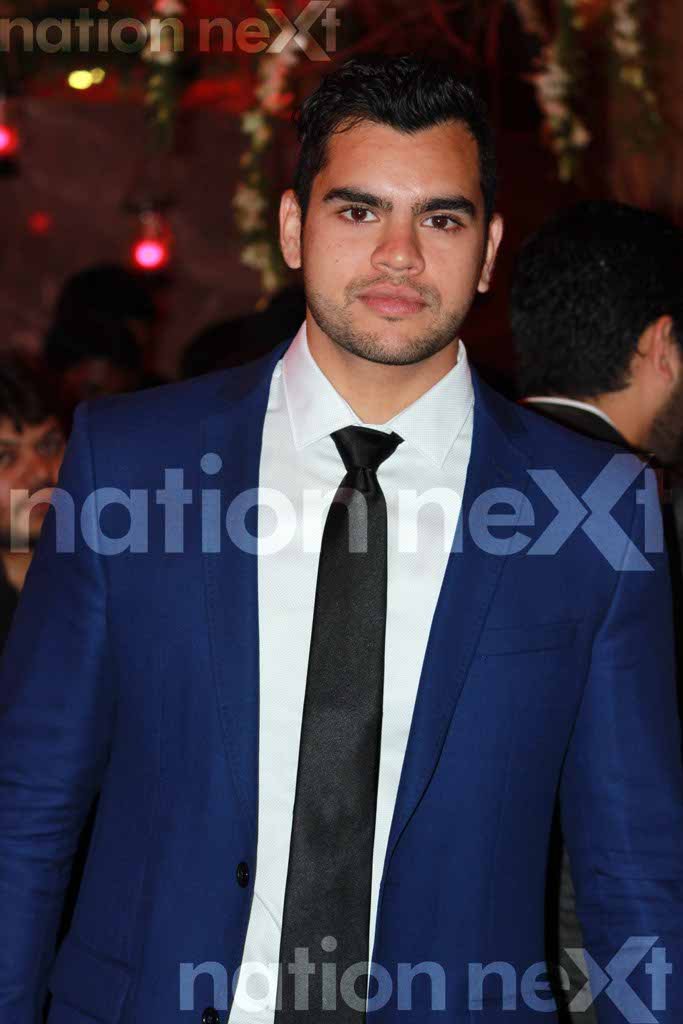 Rishabh Sahu at Devika and Kunal Shukul's cocktail ceremony at Hotel Centre Point, Nagpur