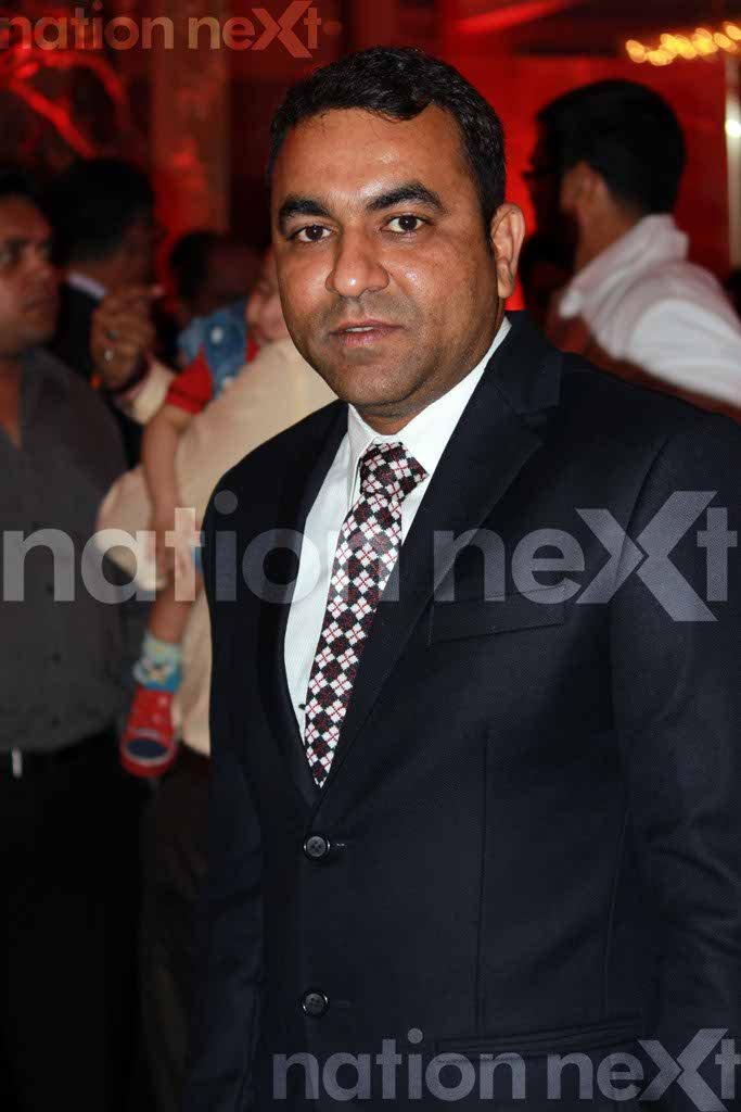 Sameer Meghe at Devika and Kunal Shukul's cocktail ceremony at Hotel Centre Point, Nagpur