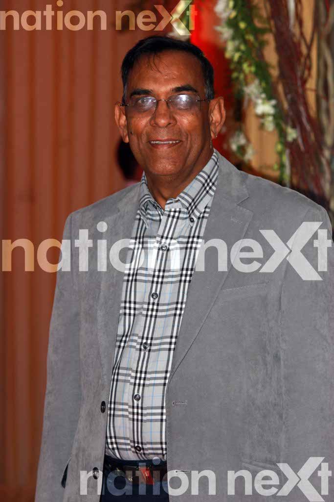 Suresh Sharma at Devika and Kunal Shukul's cocktail ceremony at Hotel Centre Point, Nagpur