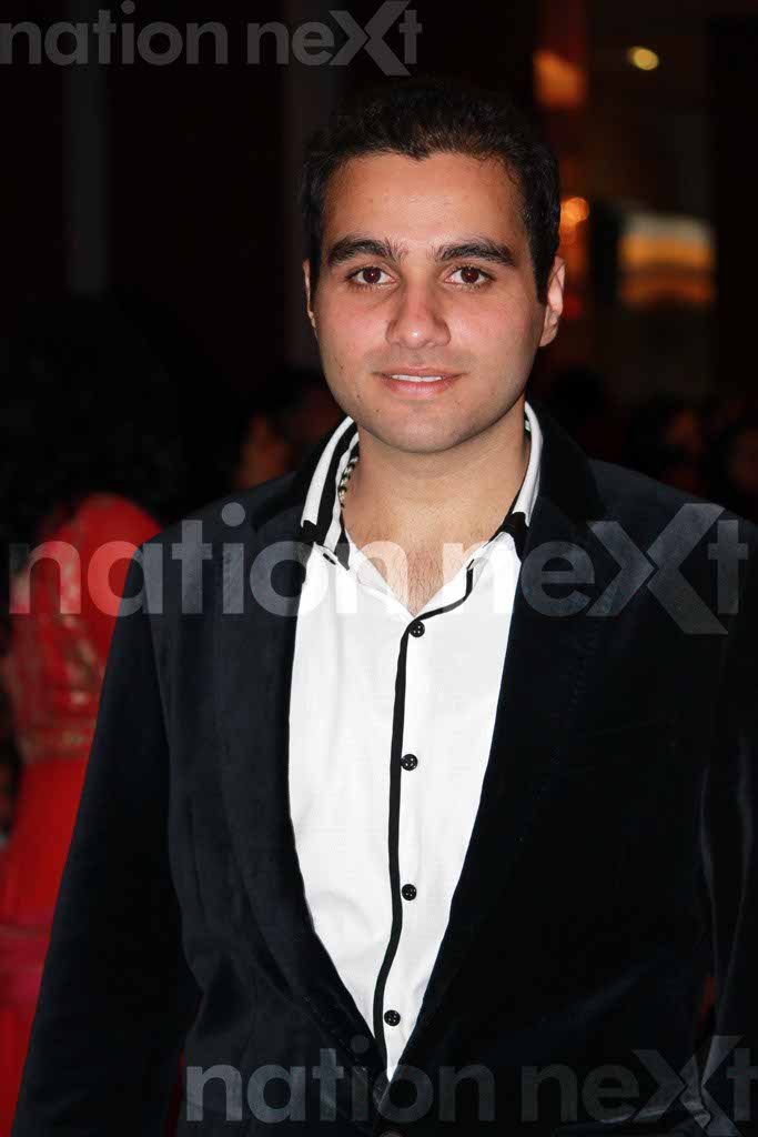 Chirag Sahu at Devika and Kunal Shukul's cocktail ceremony at Hotel Centre Point, Nagpur