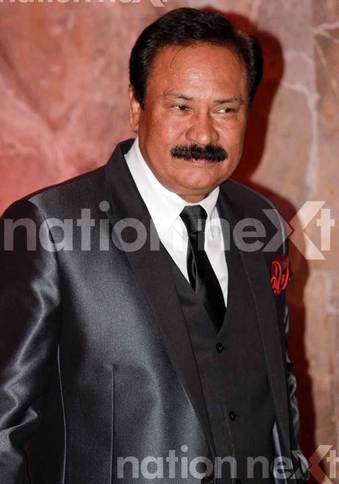 Anil Ahirkar at Devika and Kunal Shukul's cocktail ceremony at Hotel Centre Point, Nagpur