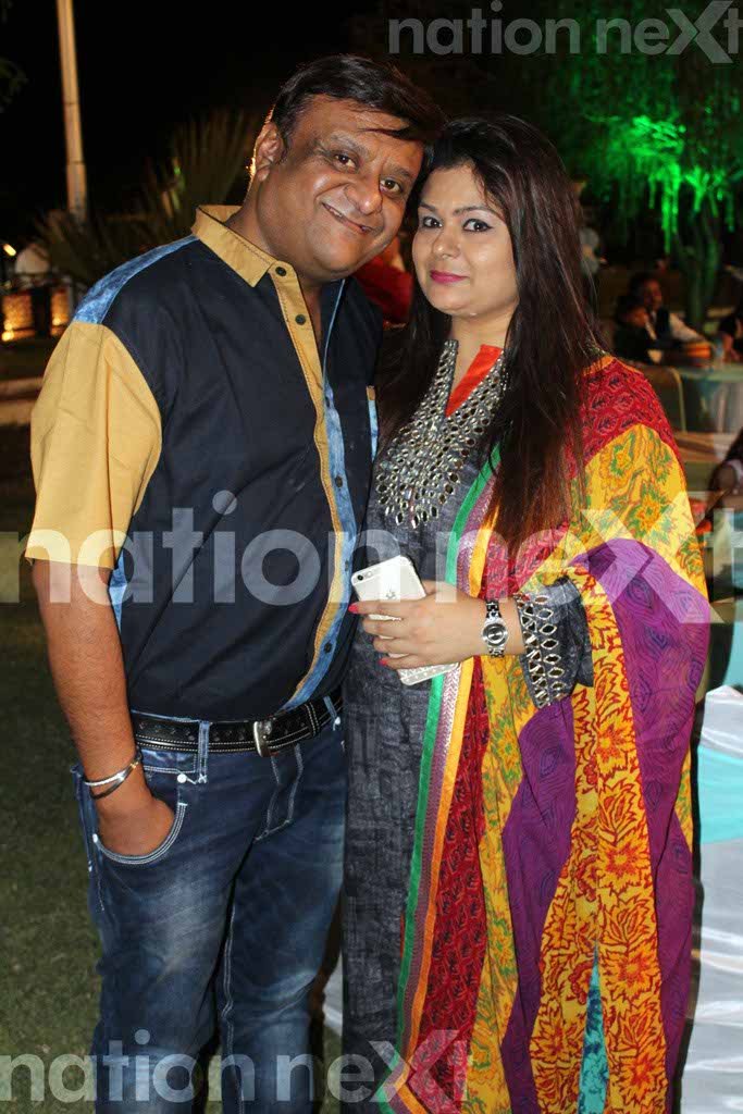Amit and Tejal Khara at Riyanka and Prashant Borele's son Riyansh's first birthday bash at Vrindavan Farms, Nagpur