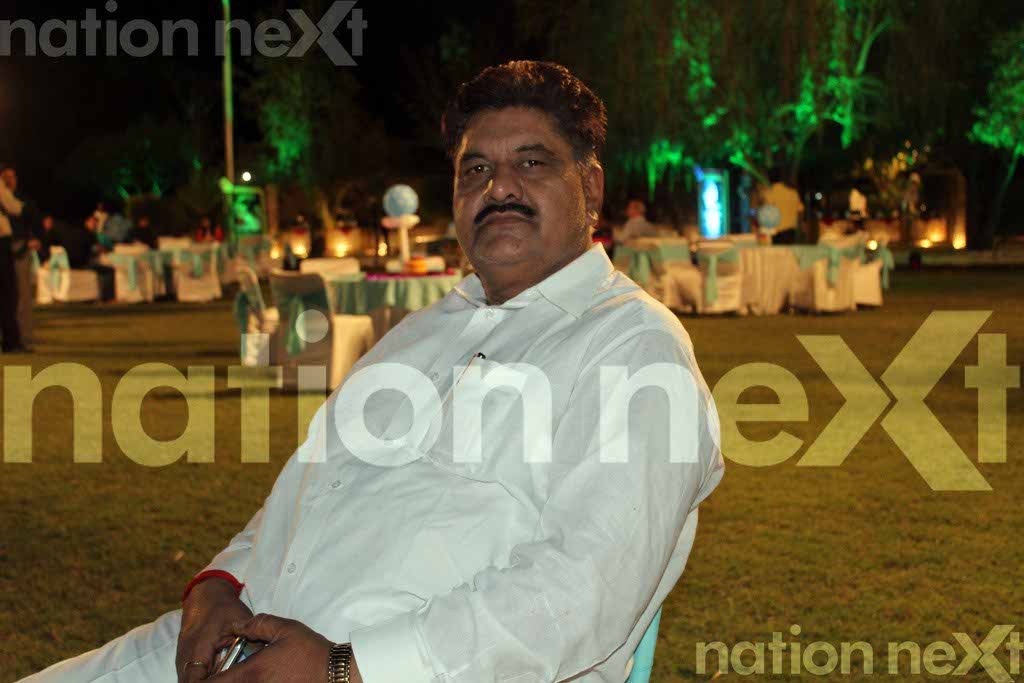 Babasaheb Gade Patil at Riyanka and Prashant Borele's son Riyansh's first birthday bash at Vrindavan Farms, Nagpur