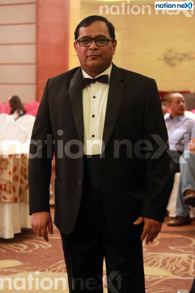 Col Ravi Nair at Arti and Aditya Nair's wedding reception at Radisson Blu, Nagpur