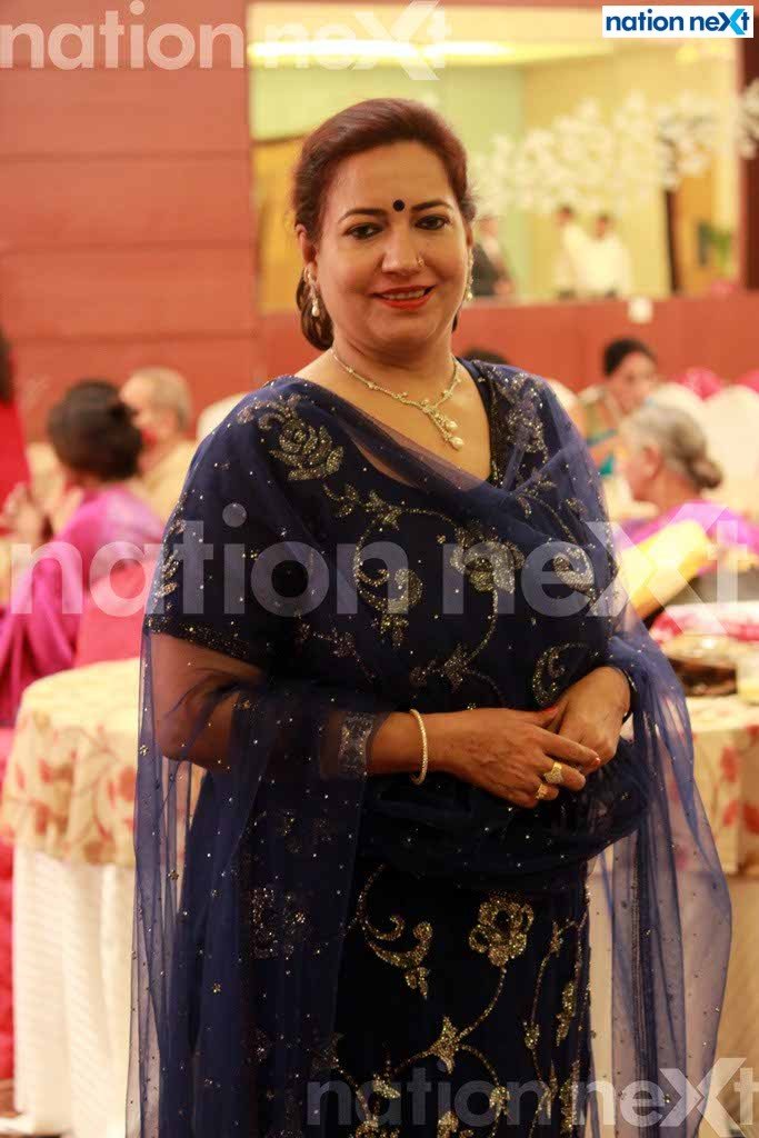 Neelima Suri at Arti and Aditya Nair's wedding reception at Radisson Blu, Nagpur