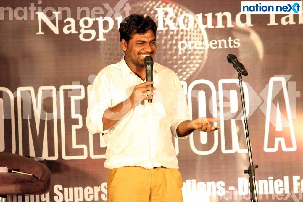Zakir Khan enthralled everyone with his performance at the event 'Comedy for a cause' organised by Nagpur Round Table 83 at Hotel Centre Point, Nagpur