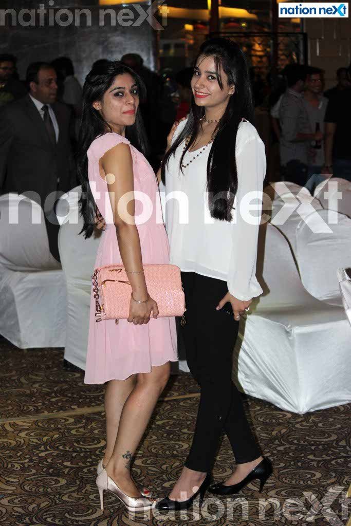 Bhavna and Prerna Tahiliani at the event 'Comedy for a cause' organised by Nagpur Round Table 83 at Hotel Centre Point, Nagpur