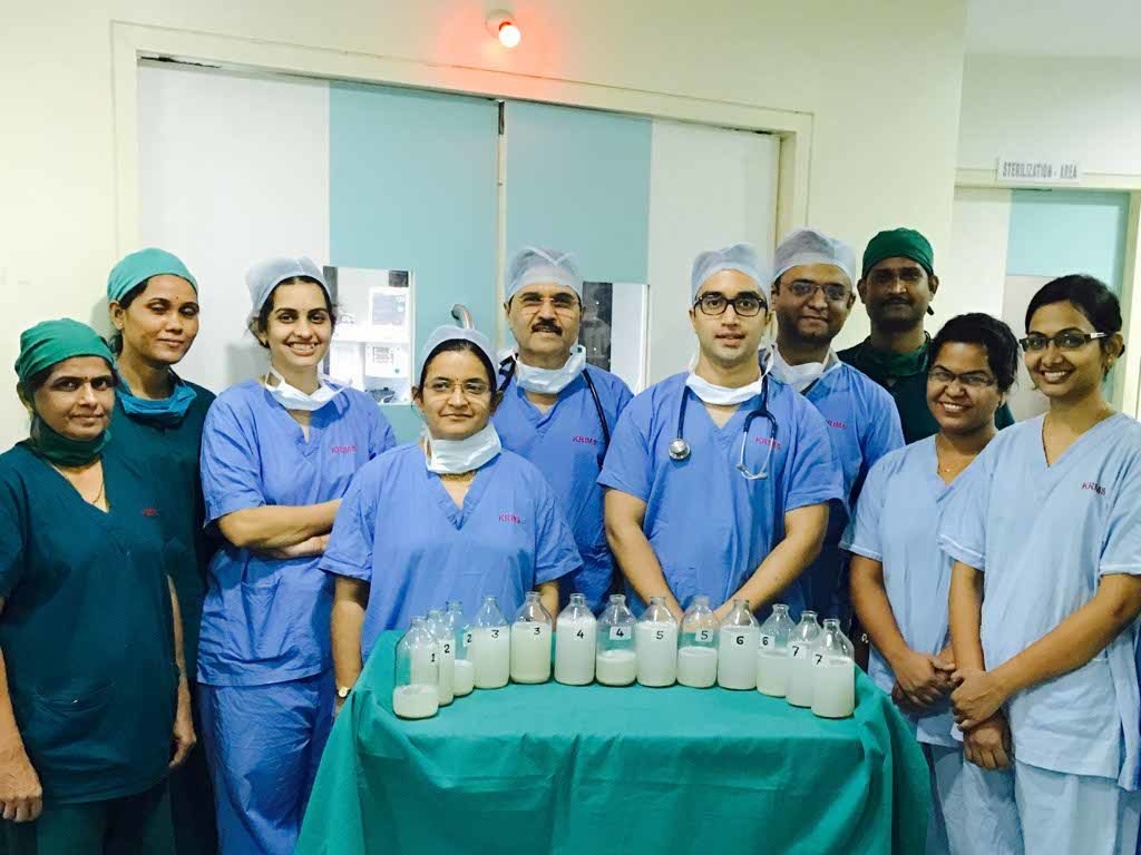 A 60-year-old lady suffering from a rare lung disorder ? Pulmonary alveolar proteinosis - has been treated successfully treated at KRIMS Hospital, Nagpur.