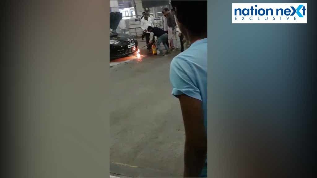 On Thursday evening at around 7:40 pm, a bizarre incident took place at the Dr Babasaheb Ambedkar International Airport, Nagpur.