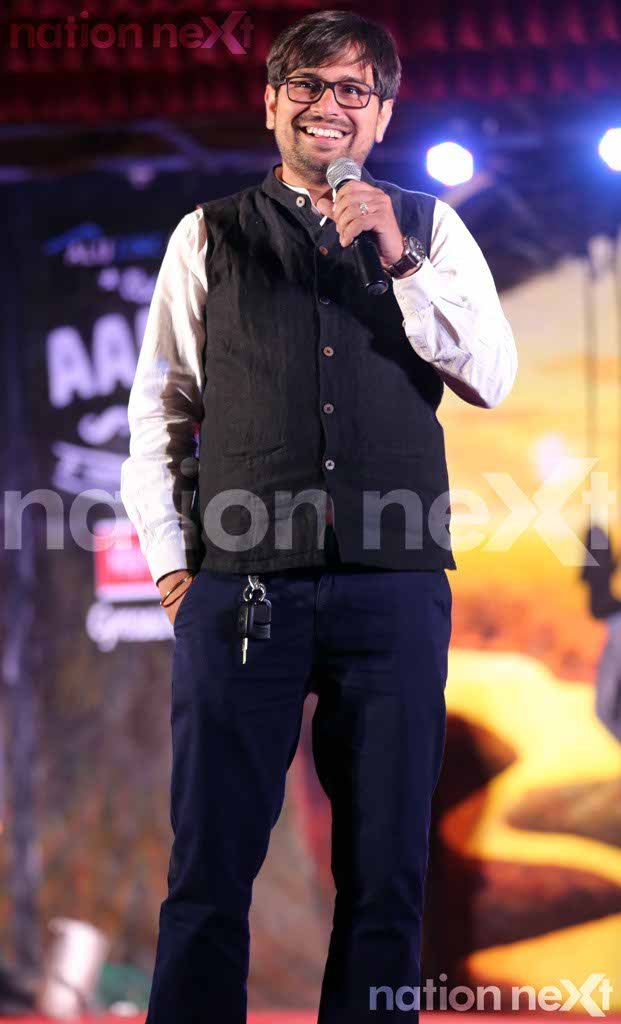 JUDGE: Hemant Dewani during the personality contest Cynosure, which was held during the cultural fest Aarohi17 at VNIT College, Nagpur