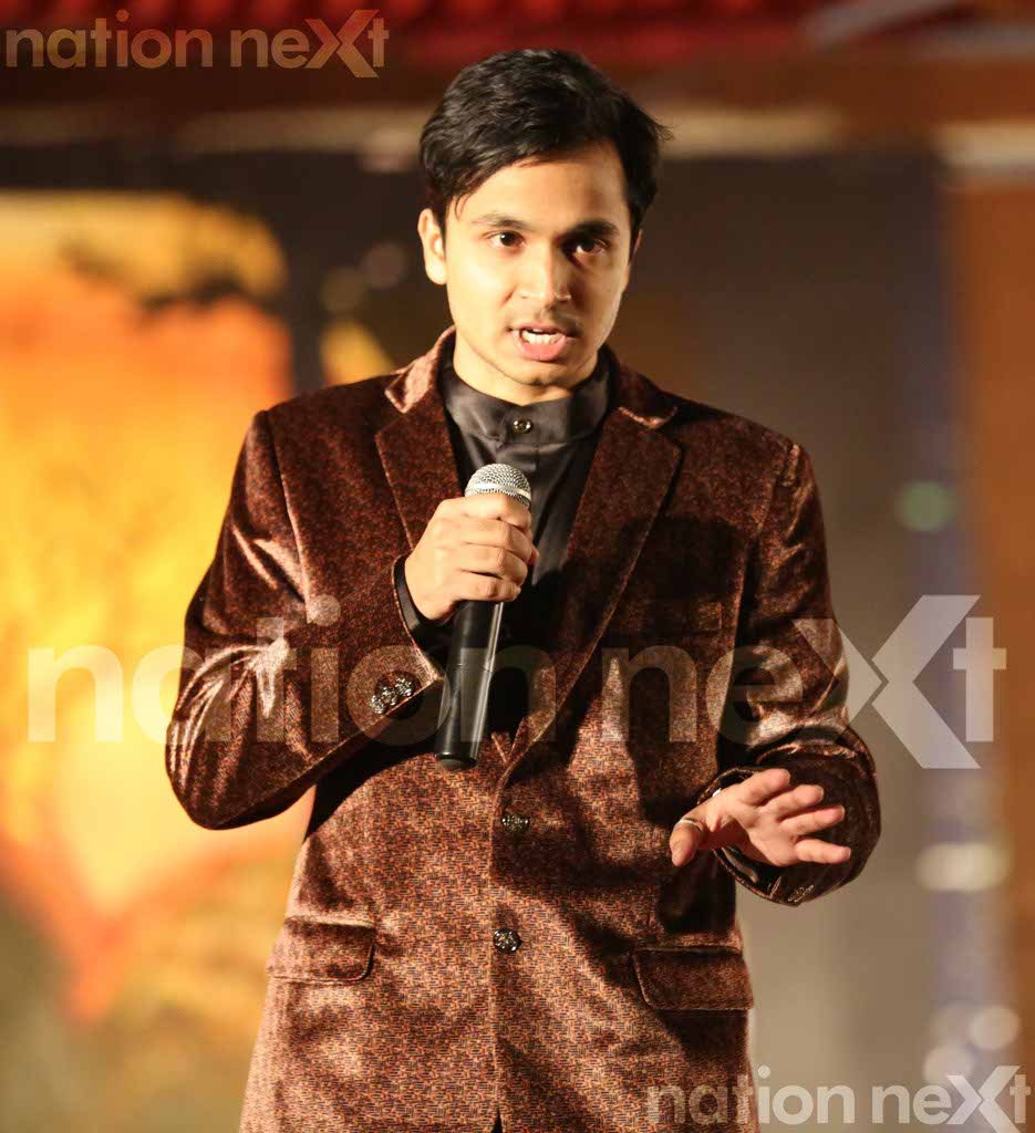 Rohan Kumar during the personality contest Cynosure, which was held during the cultural fest Aarohi17 at VNIT College, Nagpur