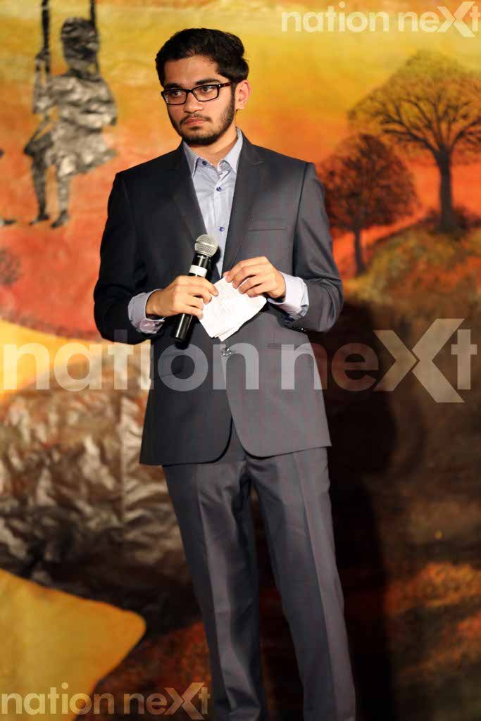 Rohan Anjaria during the personality contest Cynosure, which was held during the cultural fest Aarohi17 at VNIT College, Nagpur