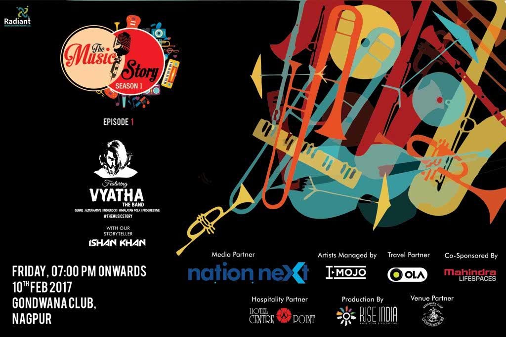 With Nation Next as the media partner, The Music Story Season 1 is all set to kick start at Gondwana Club, on February 10, 2017, 7 pm onwards. 
