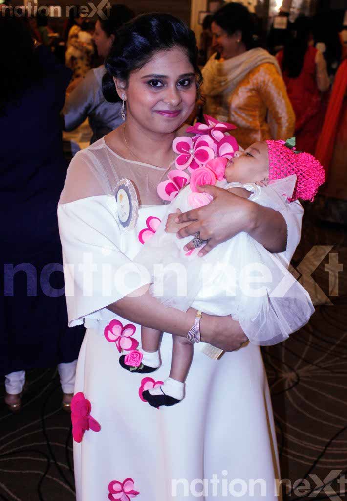 New Mommy: Ankita Vastani Chourasia during Sneha Vastani's baby shower at Hotel Centre Point, Nagpur