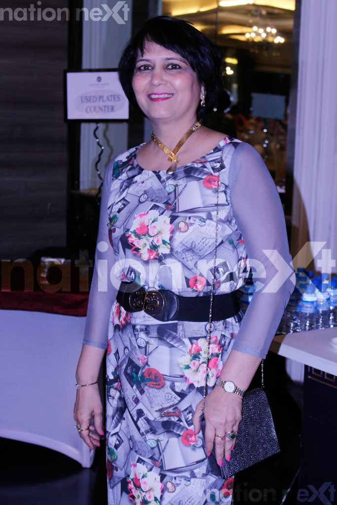 Meenu Bhandari during Sneha Vastani's baby shower at Hotel Centre Point, Nagpur
