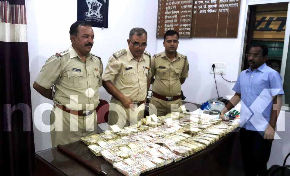 Sakkardara Police seized old currency notes worth Rs 53.44 lakhs from a car near Chhota Tajbagh, Nagpur, at around 9:45 pm on Wednesday. 