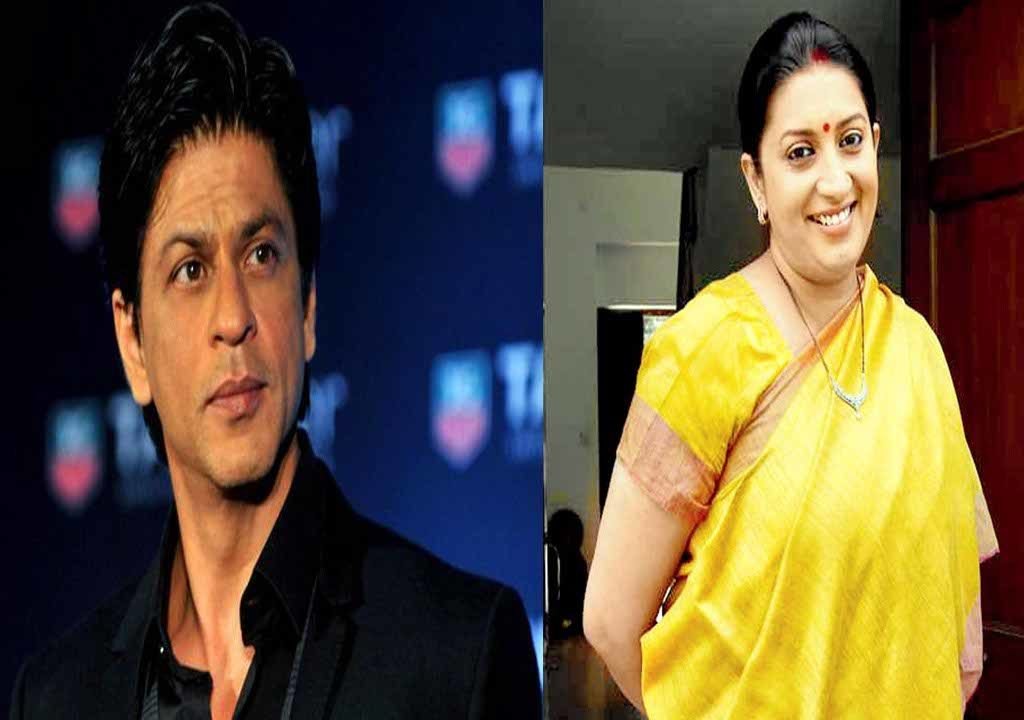 Shah Rukh Khan - Smriti Irani
