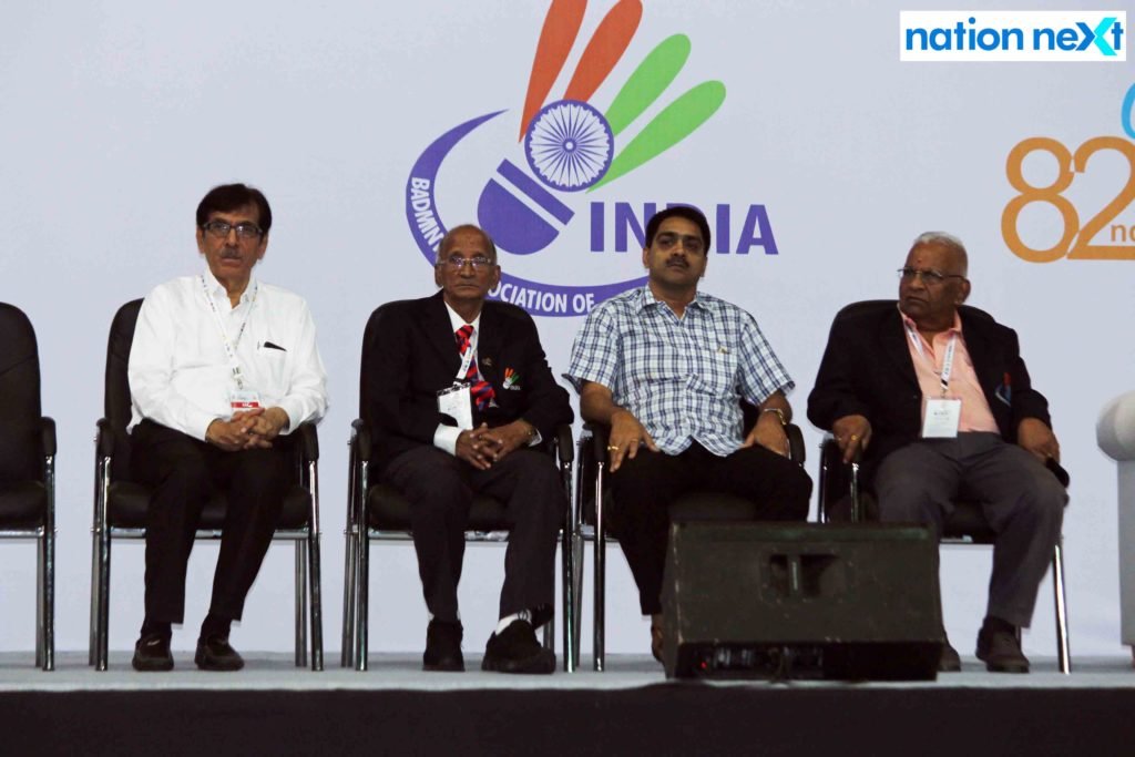 02-11-2017-Kuhin Manek, Sundar Shetty, Ornar Rashid and Punaiah Chowdary -73rd Inter State Inter Zonal Badminton Championship-Himanshu Pal (1)