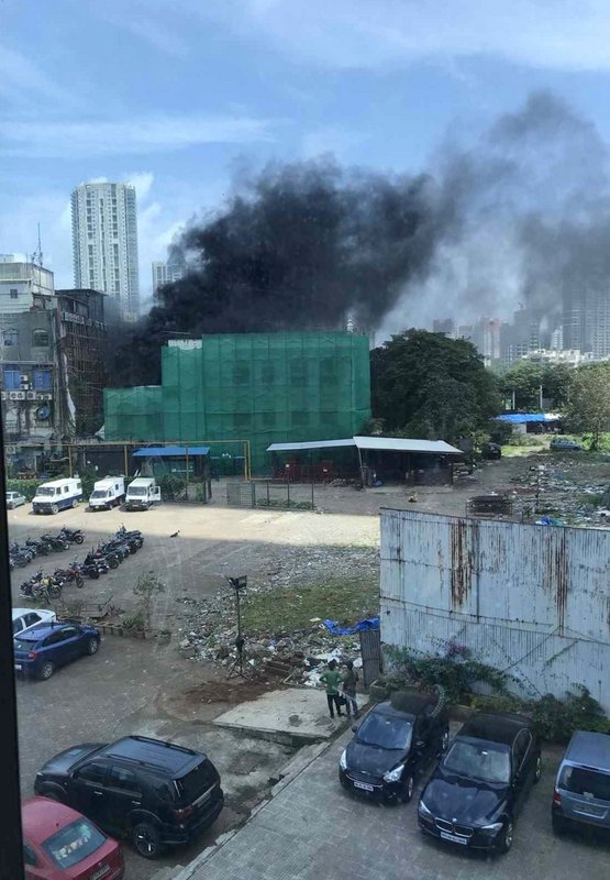 History repeated itself for the second time in nine months, after a minor fire broke out at Kamala Mills compound at Central Mumbai today morning.