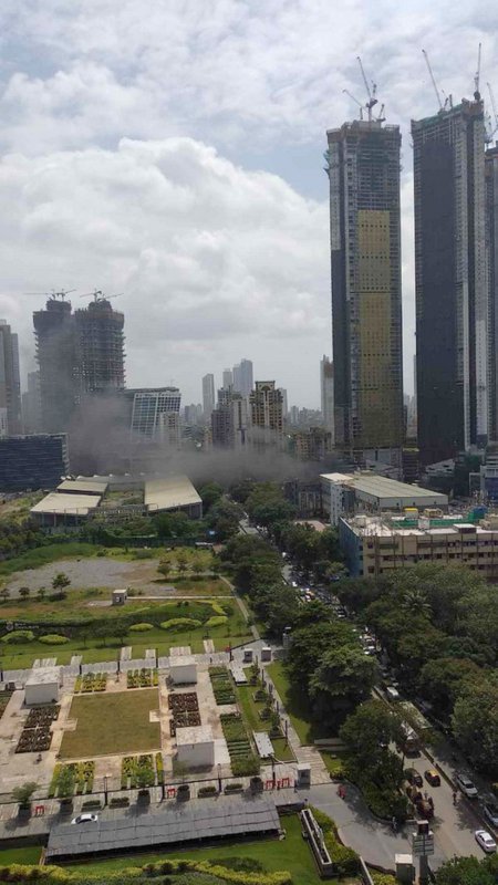 History repeated itself for the second time in nine months, after a minor fire broke out at Kamala Mills compound at Central Mumbai today morning.