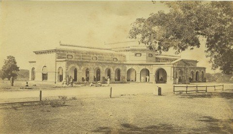Nagpur Museum during 1870s (Photo source: British Library Board)