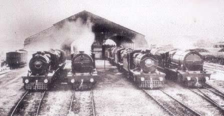 Nagpur Railway Station during 1867 (Photo source: Nagpur Pulse)