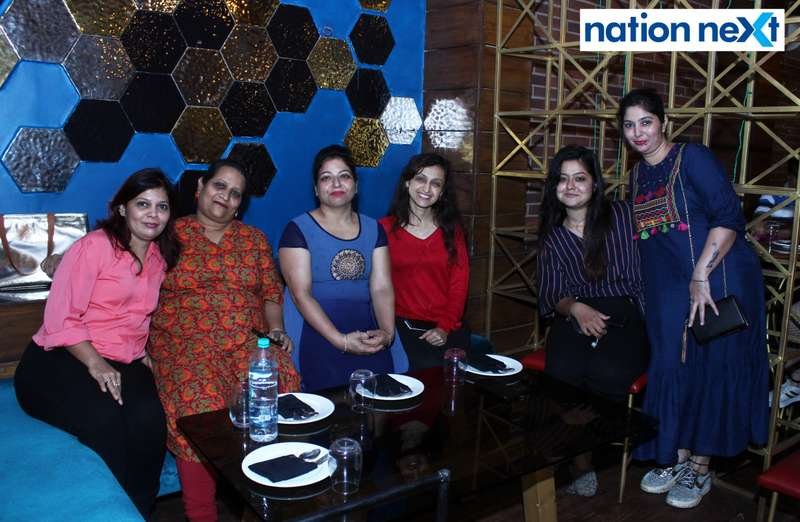 Ladies at 'Suphony Extravaganzas' organised at Carnations Lounge in Nagpur