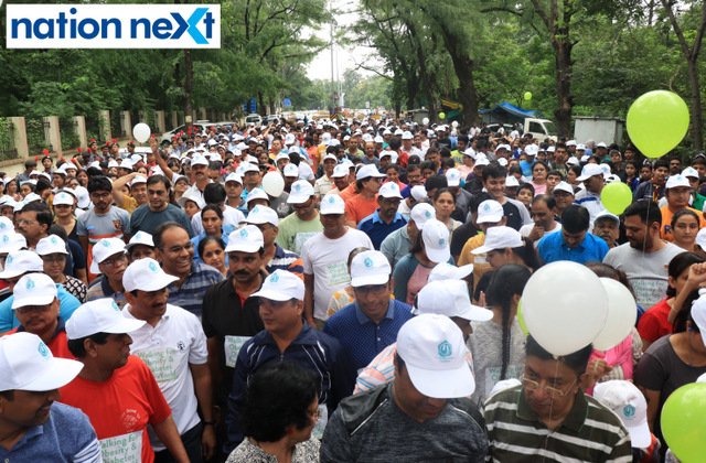 Participants during Walkathon in Nagpur