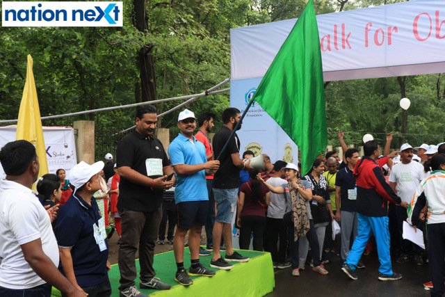 Participants during Walkathon in Nagpur