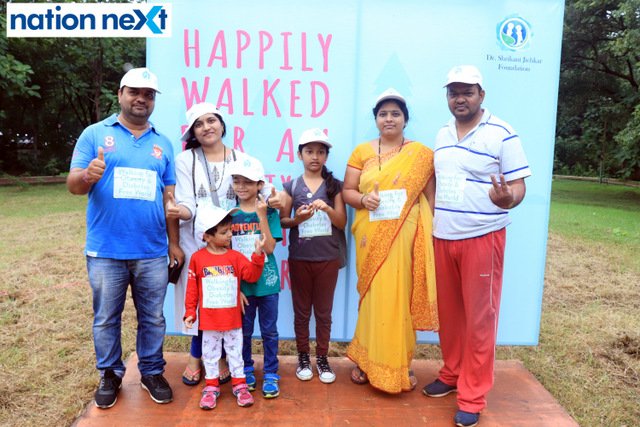 Participants during Walkathon in Nagpur