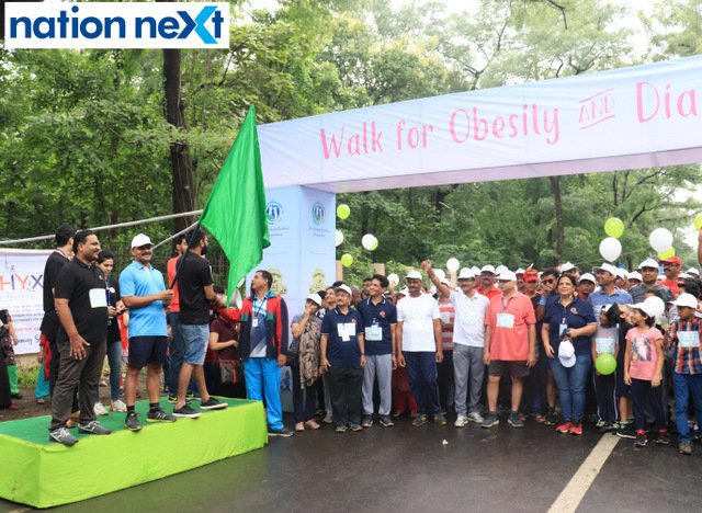 Participants during Walkathon in Nagpur