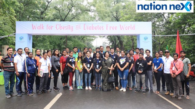 Participants during Walkathon in Nagpur