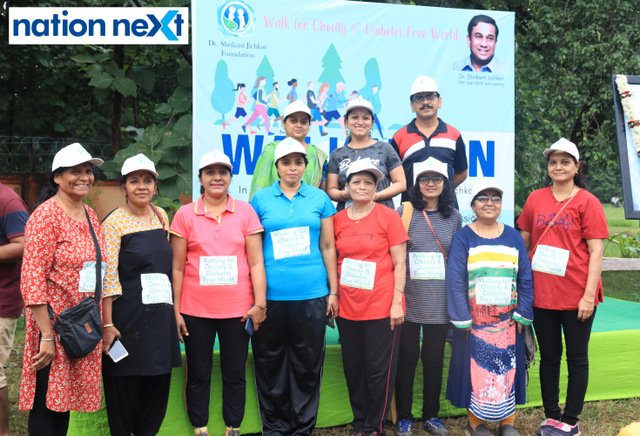 Participants during Walkathon in Nagpur