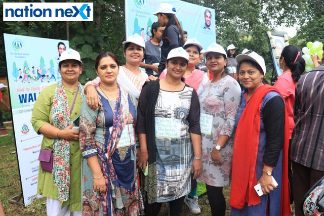 Participants during Walkathon in Nagpur