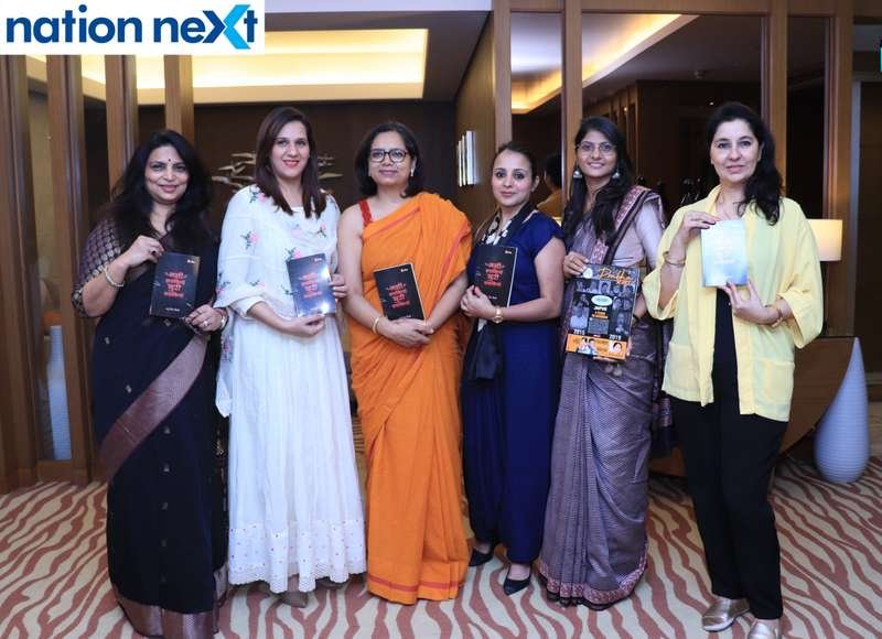 Monica Bhagwagar, Jyoti Kapoor, Anu Singh Choudhary, Parveen Tuli, Priyanka Kothari and Neeta Singh during 'Kalam - Apni Bhasha, Apne Log' organised at Hotel Radisson Blu in Nagpur