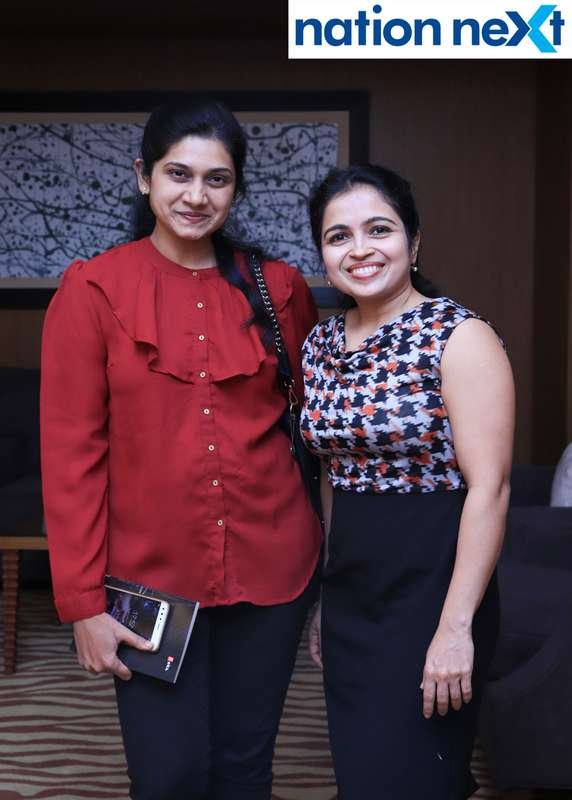 Prachi Raj and Dr Pallavi Kher during 'Kalam - Apni Bhasha, Apne Log' organised at Hotel Radisson Blu in Nagpur