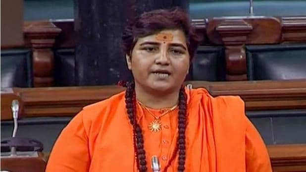 BJP MP and accused in 2008 Malegaon blast case Pragya Thakur referred to Mahatma Gandhi's assassin Nathuram Godse as a patriot.
