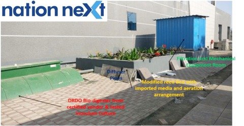 Continuing its efforts towards conservation of environment, Nagpur Metro has installed Bio-Digesters at its metro stations. 