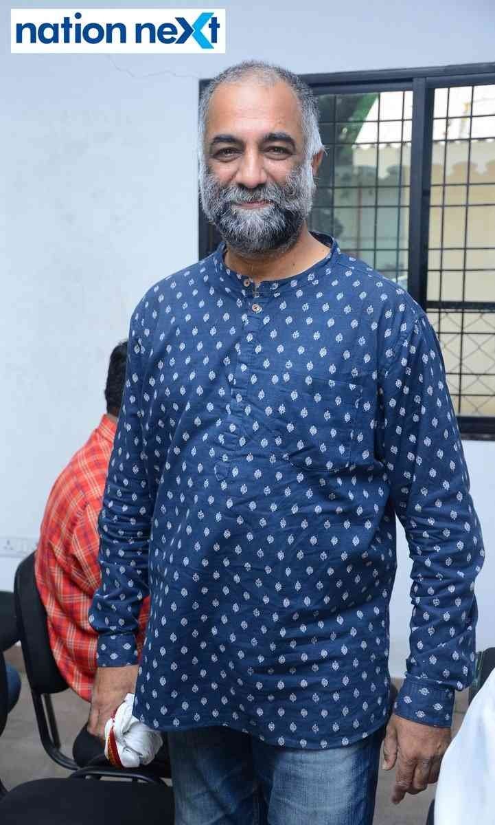 Ranjit Deshmukh (Assistant Photo Editor, TOI Nagpur) during an event dedicated to late journalist Ruchir Mishra at Press Club in Nagpur