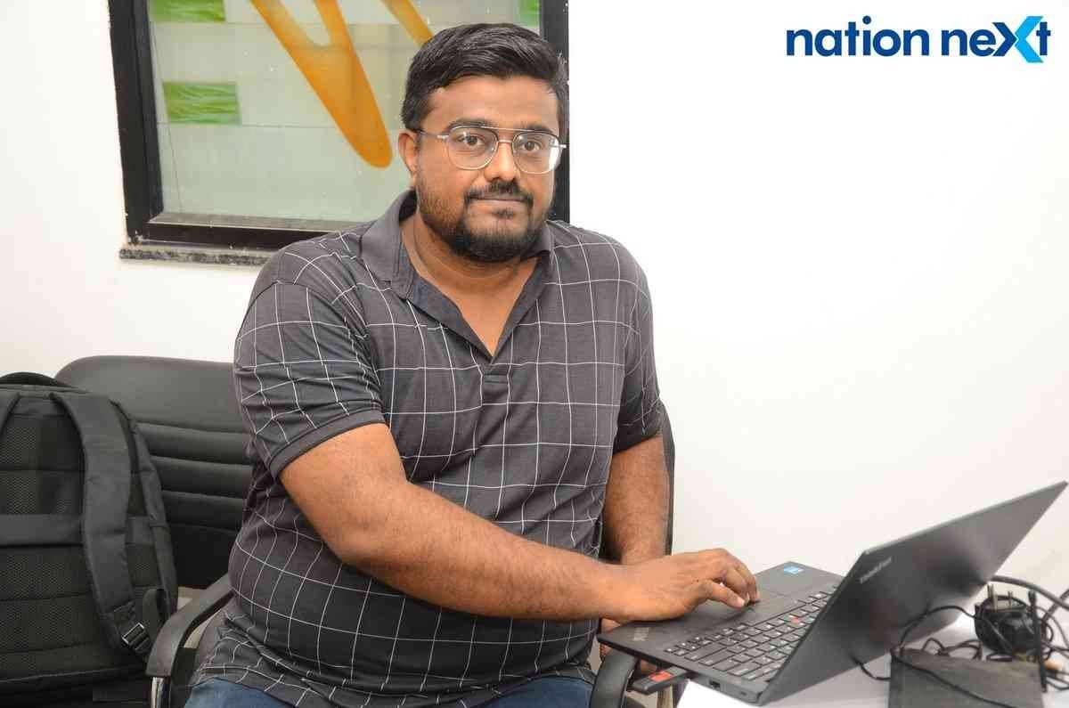 Sudhanshu Bisen (Assistant News Editor, TOI Nagpur) during an event dedicated to late journalist Ruchir Mishra at Press Club in Nagpur