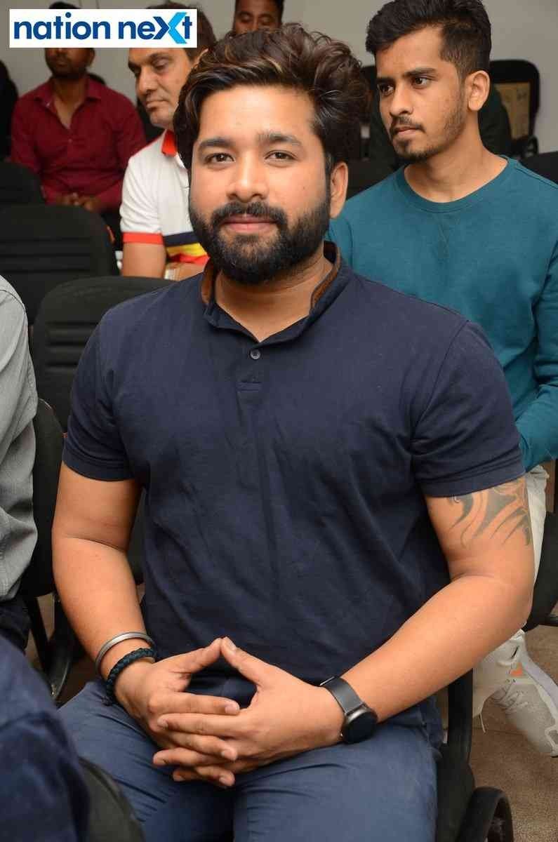 Vinay Pande (Digital Content Producer, TOI Nagpur) during an event dedicated to late journalist Ruchir Mishra at Press Club in Nagpur
