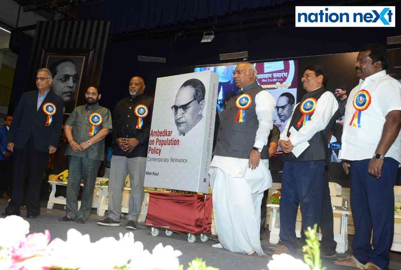 during Dr Nitin Raut's book launch on 'Ambedkar on Population Policy’