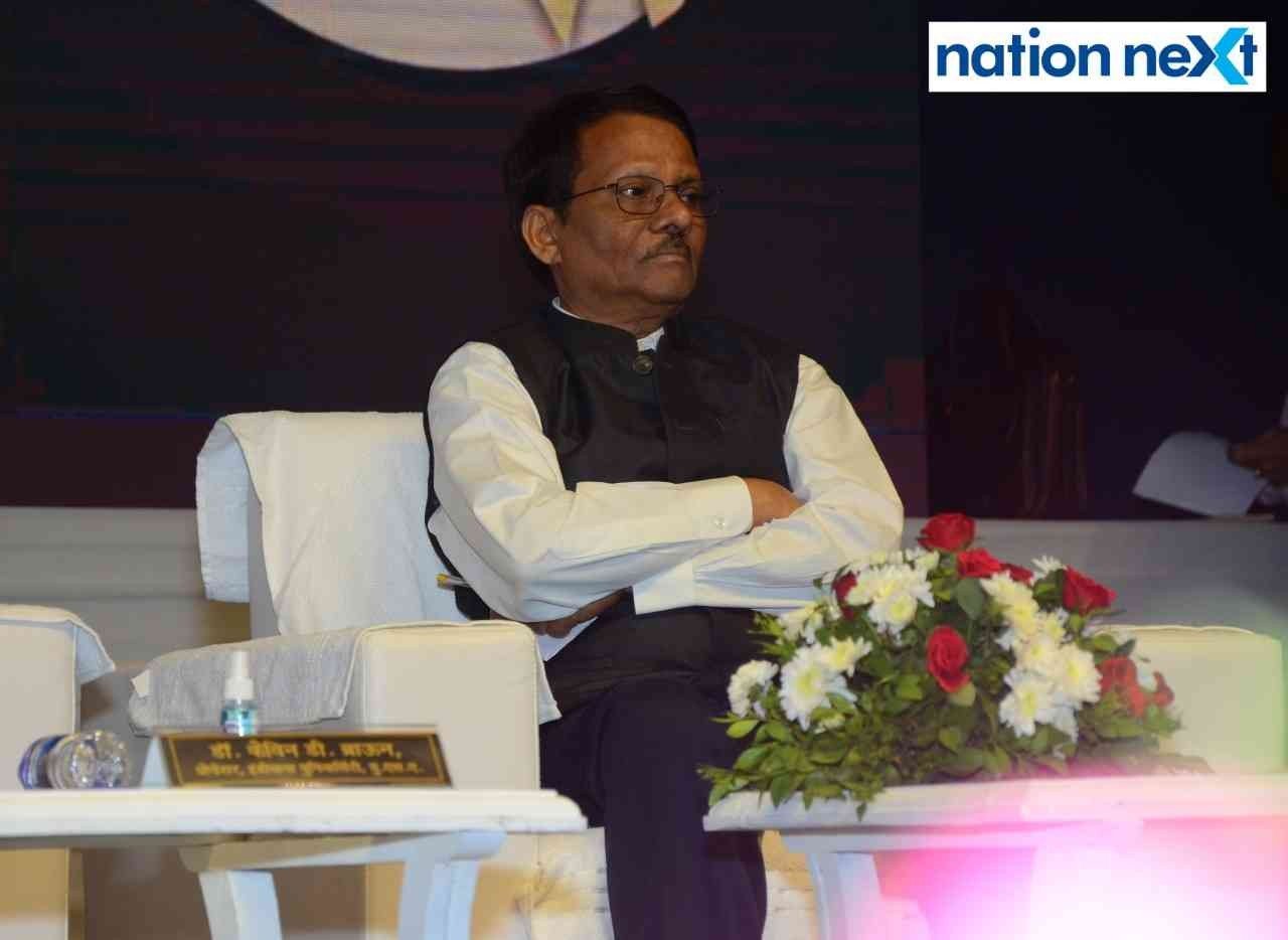 Dr K Raju during Dr Nitin Raut's book launch on 'Ambedkar on Population Policy’
